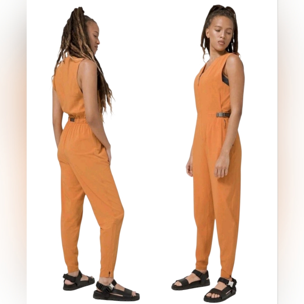 lululemon athletica Orange Jumpsuit